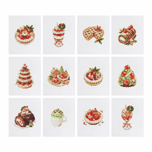 Mini-Candy Cane Christmas Café