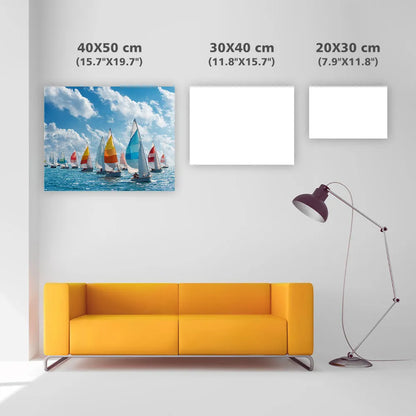 Summer Sailing Regatta - Diamond Painting