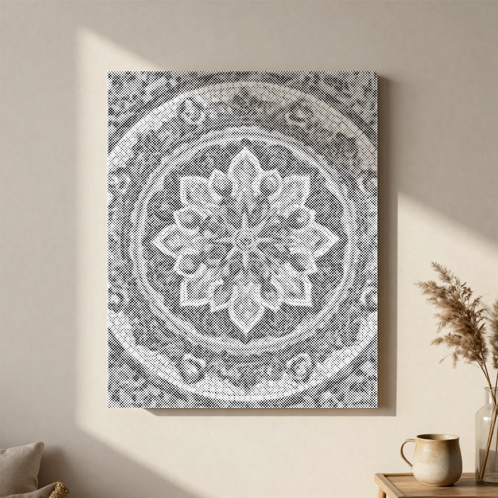 Sun Mandala - Dot Painting