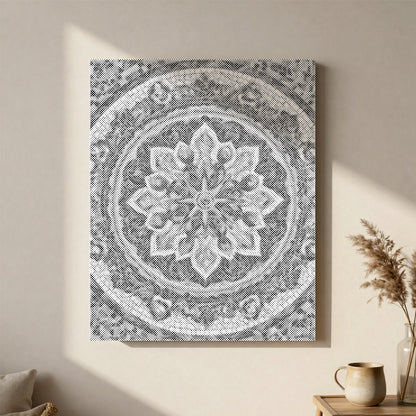 Sun Mandala - Dot Painting