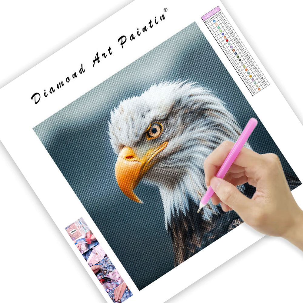 Bald Eagle Majesty - Diamond Painting
