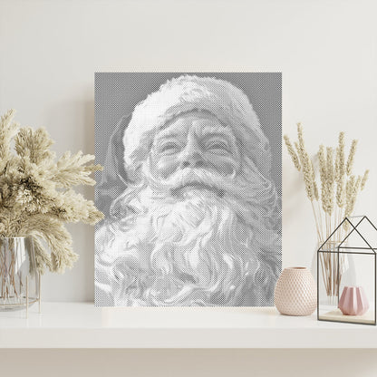 The Kind Santa Claus - Dot Painting