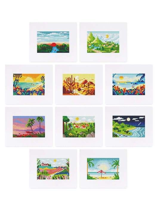 Mini-Vibrant Scenic Landscapes