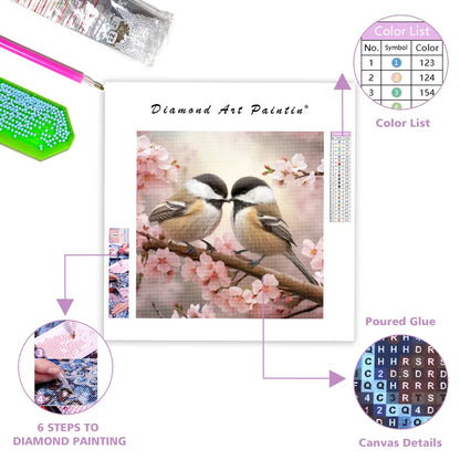 Love Birds - Diamond Painting