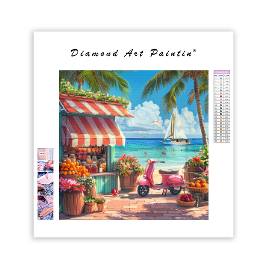 Beach Store - Diamond Painting