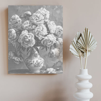 Peony - Dot Painting