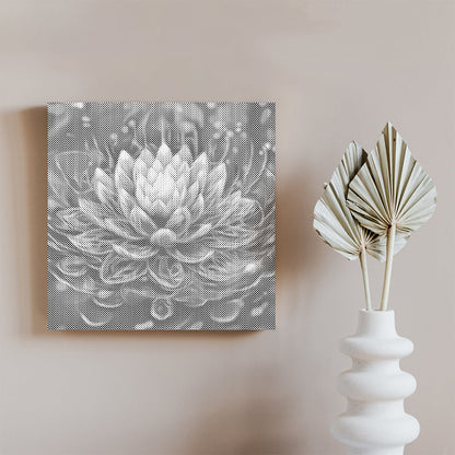 Mystical Lotus Flower - Dot Painting