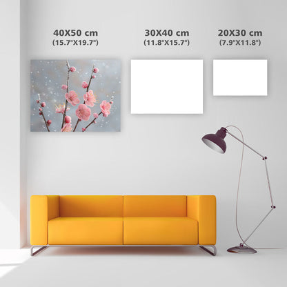 Plum Blossom Winter - Diamond Painting