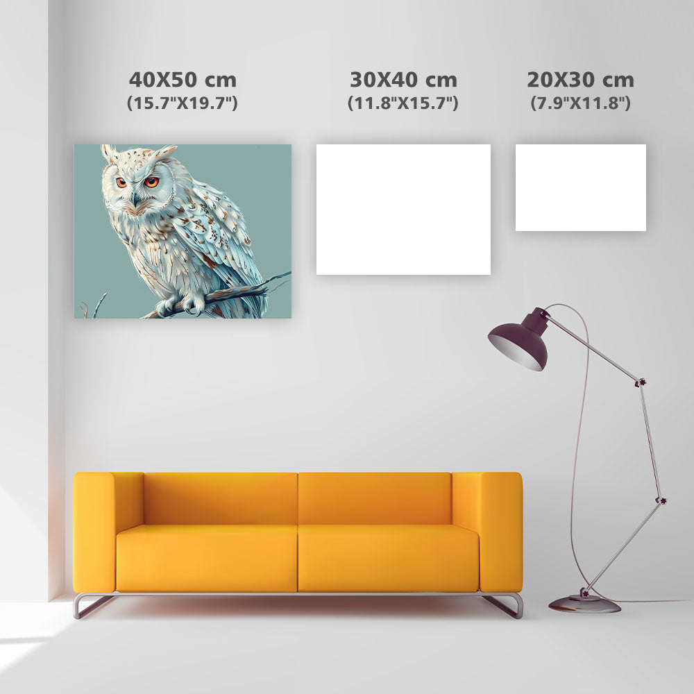 Peaceful Owl - Diamond Painting