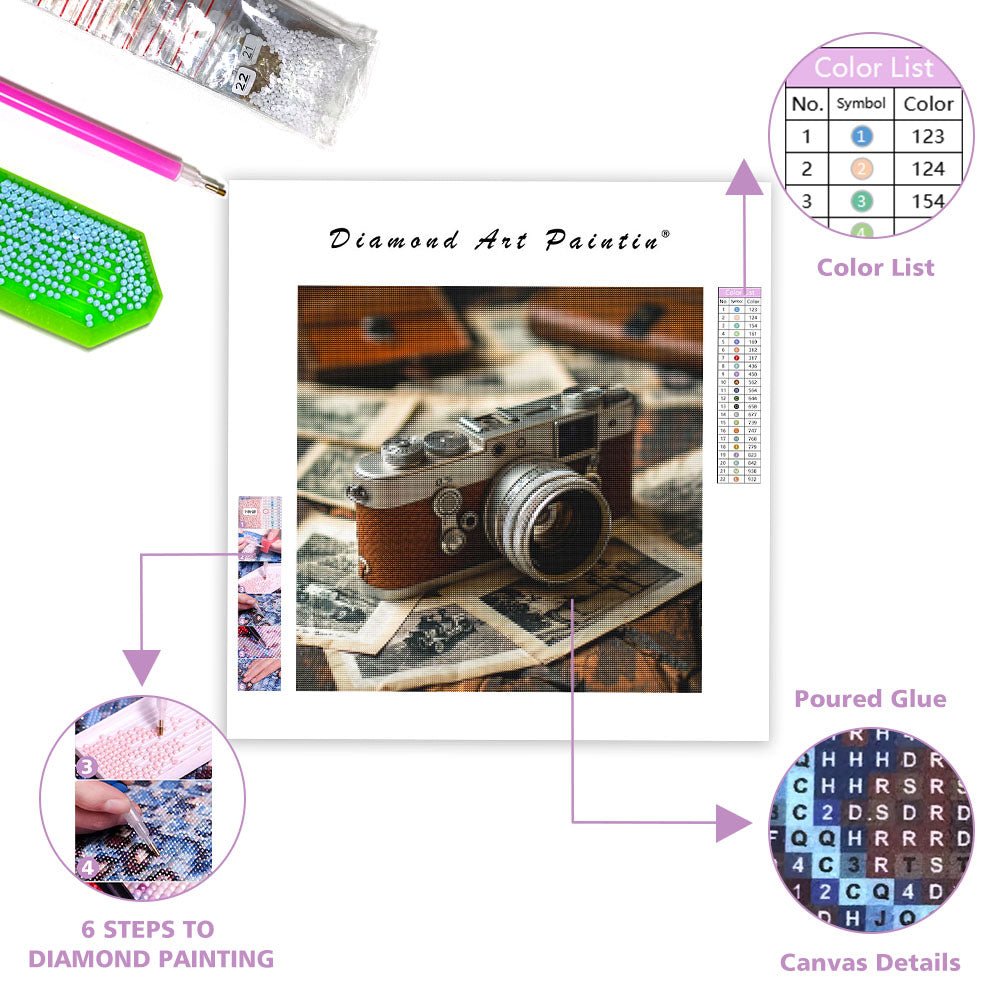 Vinyl Nostalgia - Diamond Painting