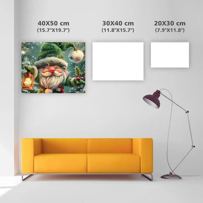 Holly Gnome - Diamond Painting
