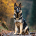 German Shepherd Vigil - Diamond Painting