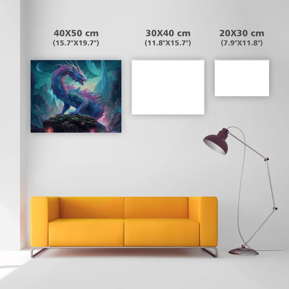 Crystal Dragon - Diamond Painting