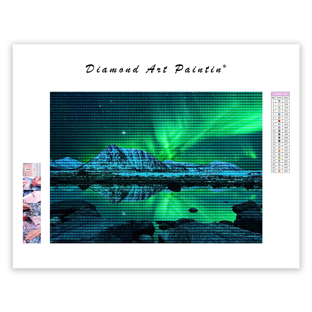 Aurora Mountain(Limited Time Special) - Diamond Painting