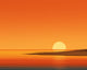 Sunset Beach Calm - Diamond Painting