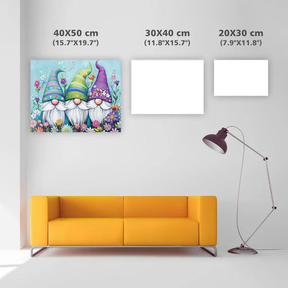 Flower Gnomes - Diamond Painting