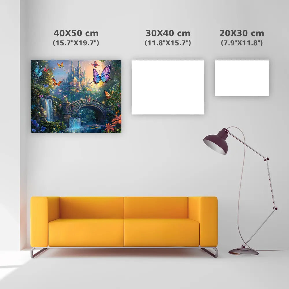 Magical Fantasy Landscape - Diamond Painting