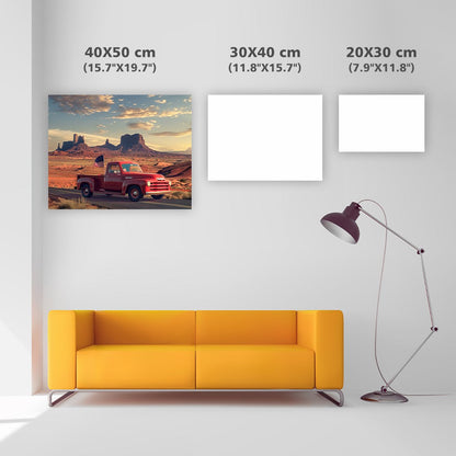 Route 66 Truck - Diamond Painting
