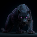 Shadow Panther - Diamond Painting