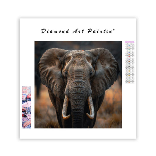 Elephant Wisdom - Diamond Painting