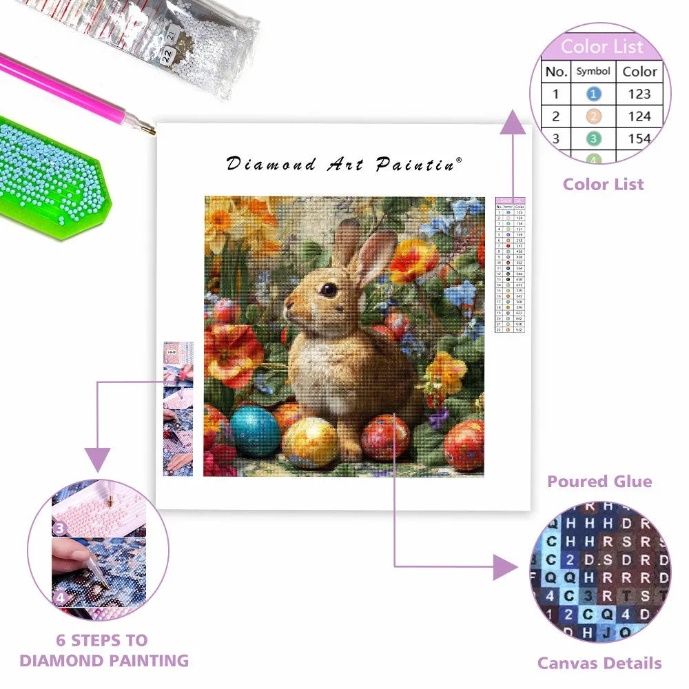 Easter Bloom - Diamond Painting
