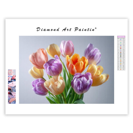 Tulips - Diamond Painting