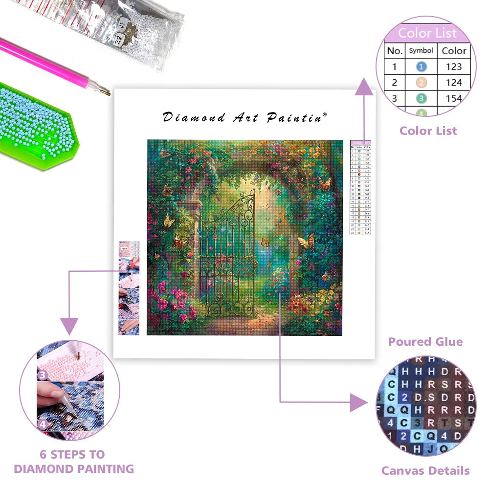Garden Secrets - Diamond Painting
