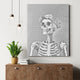 Smiling Skull - Dot Painting
