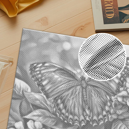 Blue Butterfly - Dot Painting