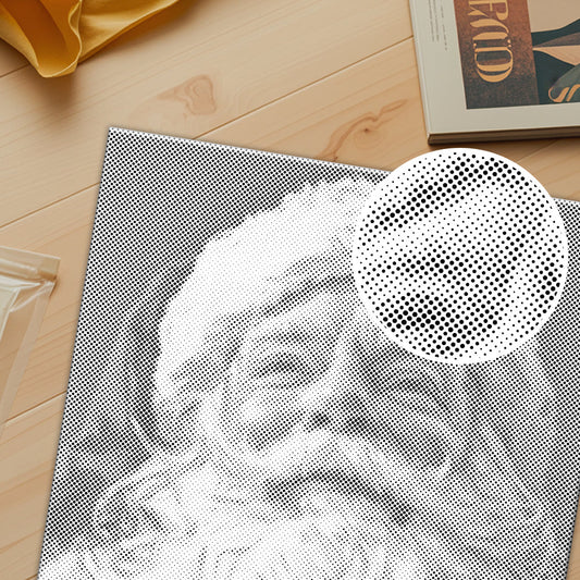 The Kind Santa Claus - Dot Painting