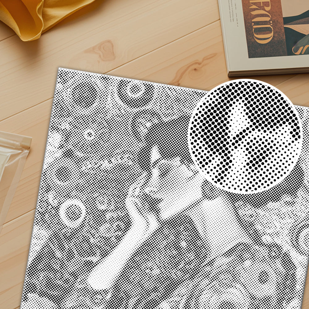 Vintage Woman - Dot Painting