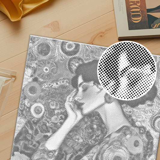 Vintage Woman - Dot Painting