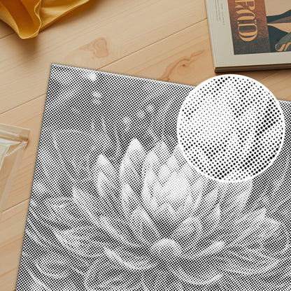 Mystical Lotus Flower - Dot Painting