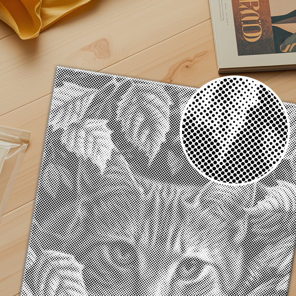 Leaves and Cat - Dot Painting