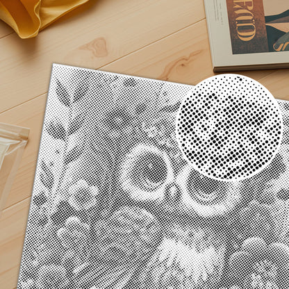 Soft and Cute Baby Owl - Dot Painting