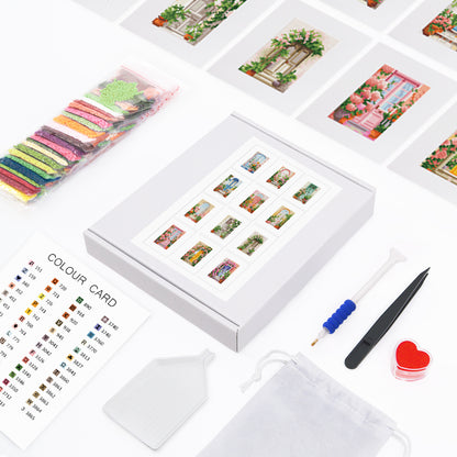 Mini-Colorful Garden Doors