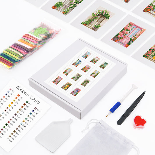 Mini-Colorful Garden Doors