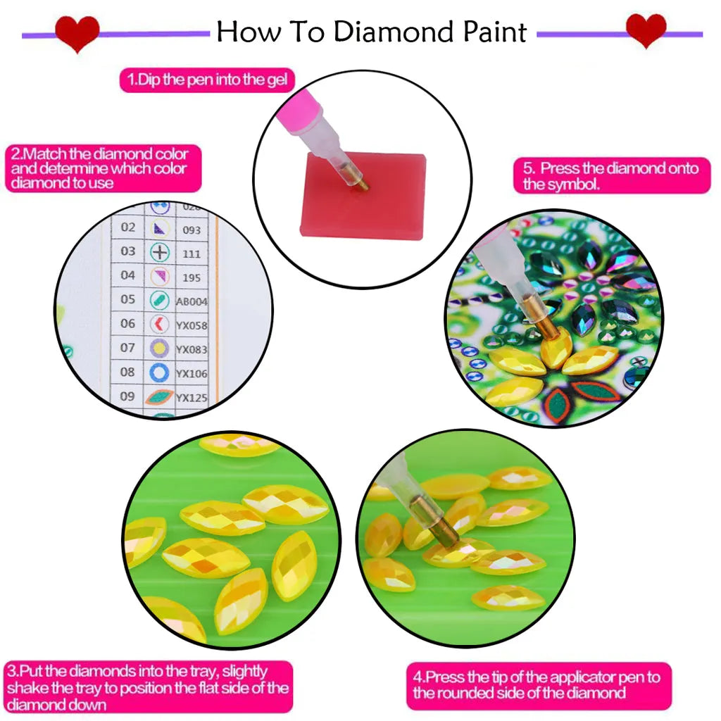 DIY Paw Prints - Diamond Coasters