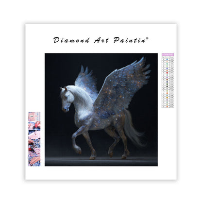 Starry-maned Pegasus - Diamond Painting