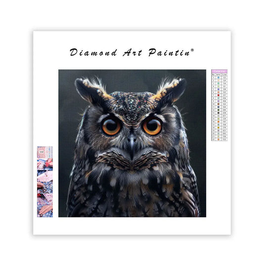 Owl Spark - Diamond Painting