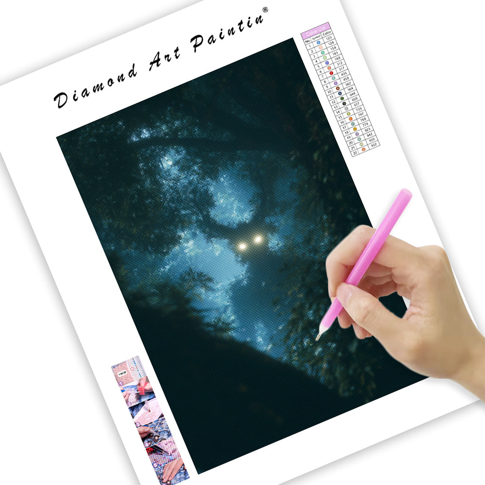 Mystical Forest Spirit - Diamond Painting