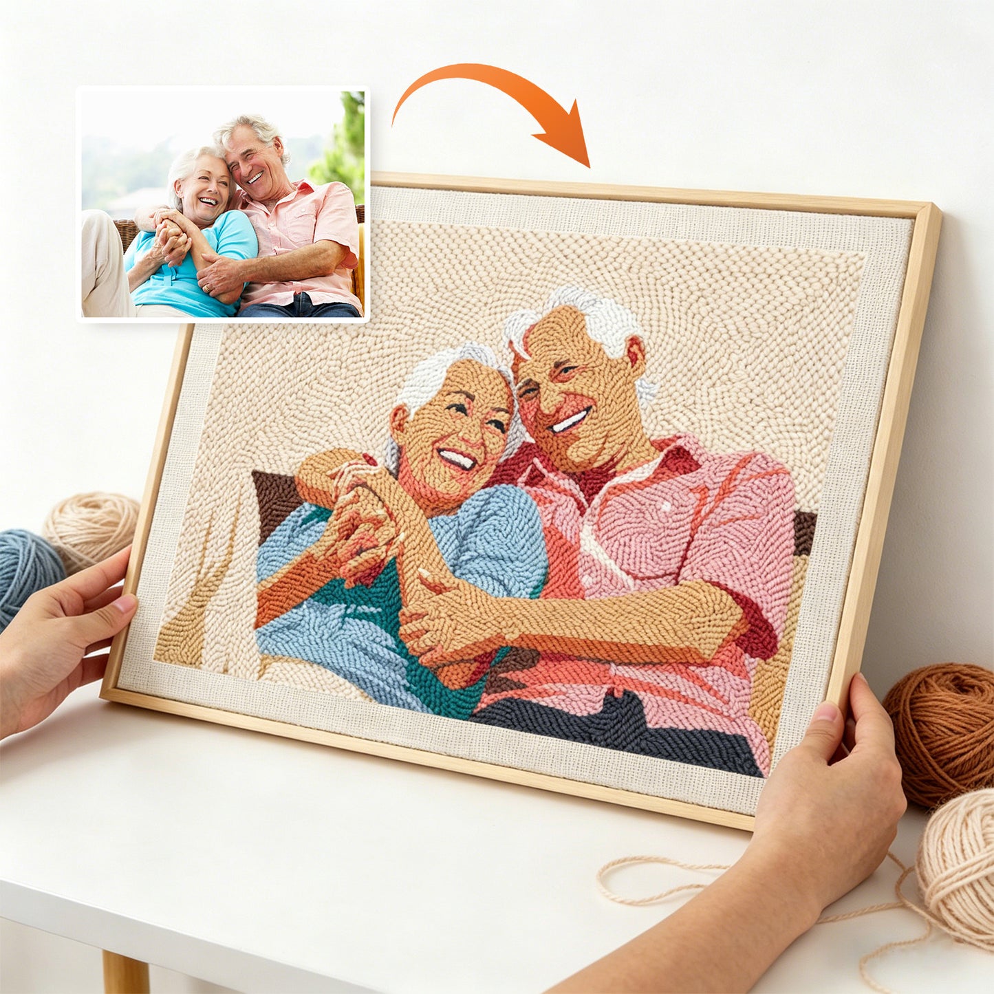 Custom Photo - Punch Needle