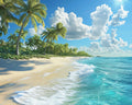 Tropical Tranquility – Diamond Painting