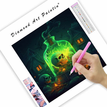 Halloween Potion Bottle - Diamond Painting