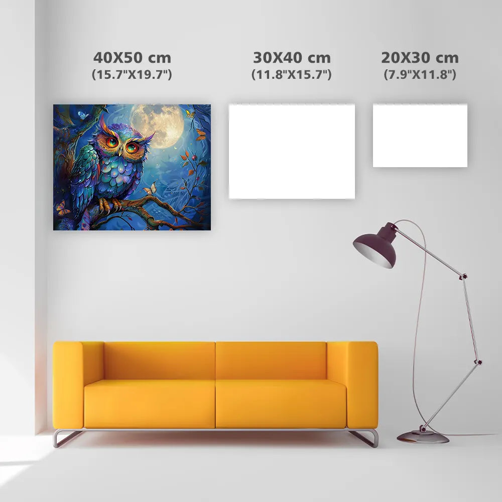 Mystic Owl – Diamond Painting