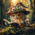 Whispering Wisdom - Diamond Painting