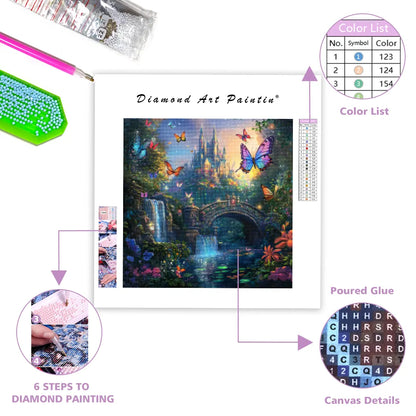 Magical Fantasy Landscape - Diamond Painting