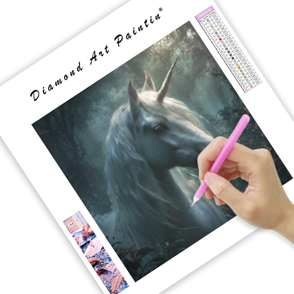 Enchanted Forest Unicorn - Diamond Painting