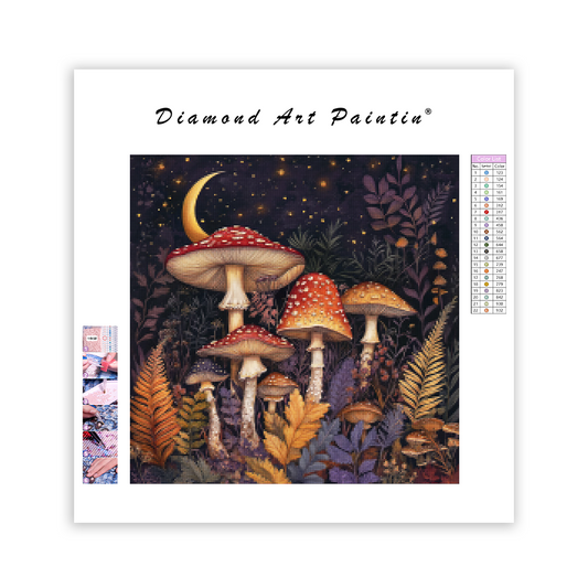 Mystical Botanical Illustration - Diamond Painting