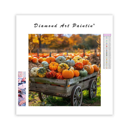 Pumpkin Harvest - Diamond Painting